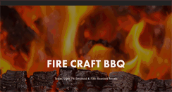 Desktop Screenshot of firecraftbbq.com
